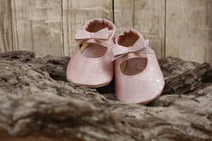 Pink  Cork Ballets  with Bow
