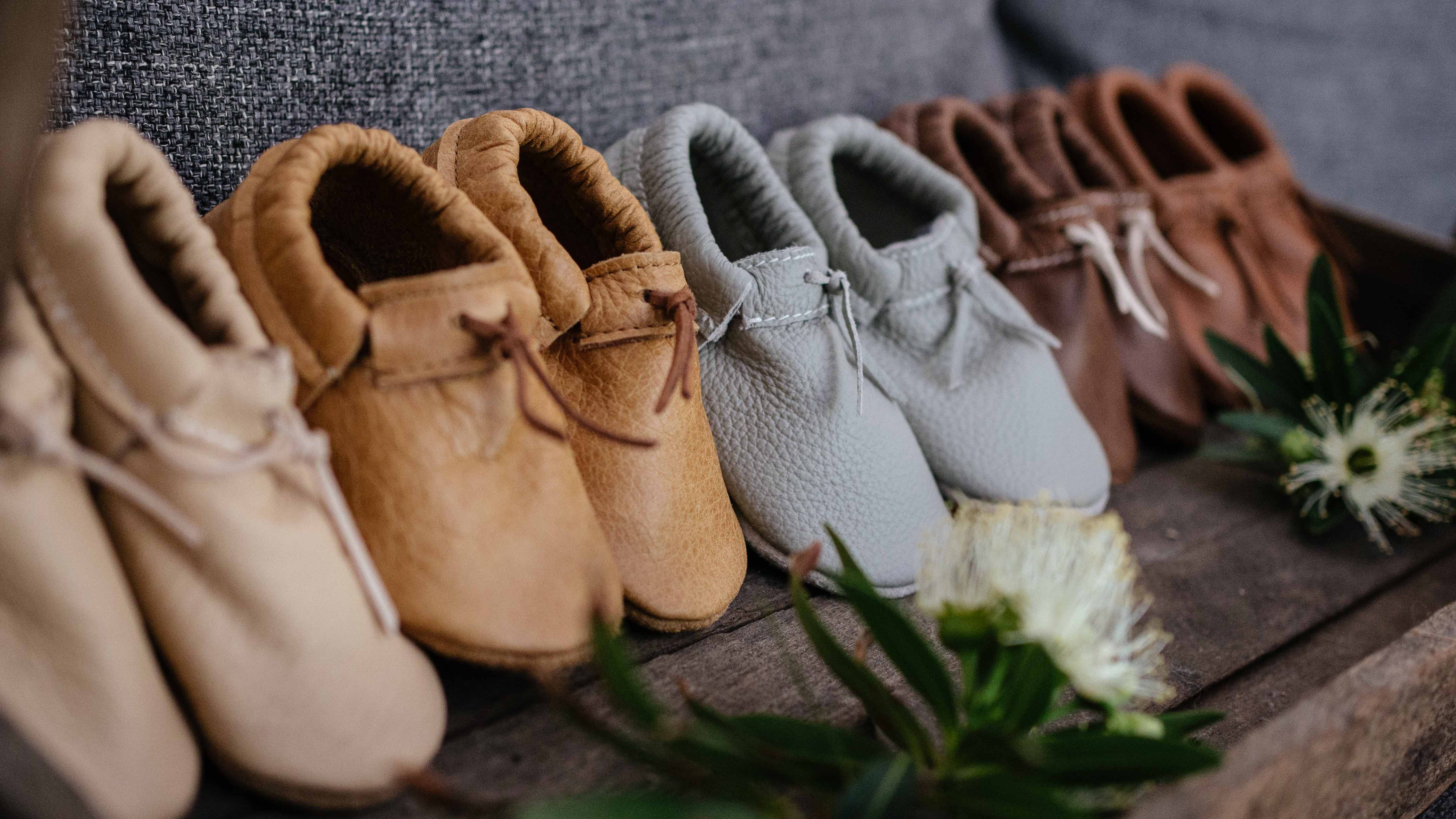 baby leather moccasins 